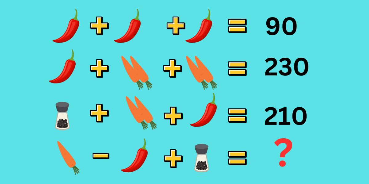 Metti alla prova il tuo QI con questo rompicapo cracca il codice a tema vegetariano: risolvilo in meno di 10 secondi per mostrare la tua potenza mentale!