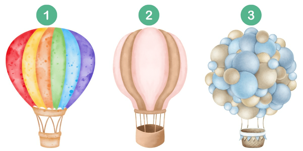 Scatena il tuo lato educativo, solidale o incoraggiante nel test della personalità di oggi: quale palloncino risuona con te?